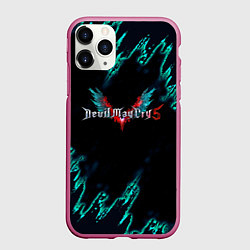 Чехол iPhone 11 Pro матовый DEVIL MAY CRY, цвет: 3D-малиновый