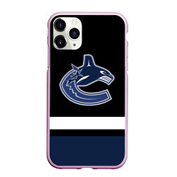 Чехол iPhone 11 Pro матовый Vancouver Canucks