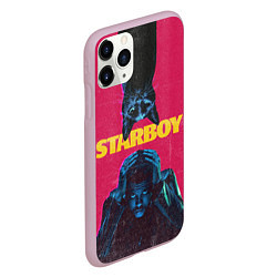 Чехол iPhone 11 Pro матовый STARBOY, цвет: 3D-розовый — фото 2