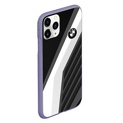 Чехол iPhone 11 Pro матовый BMW, цвет: 3D-серый — фото 2