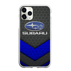 Чехол iPhone 11 Pro матовый SUBARU