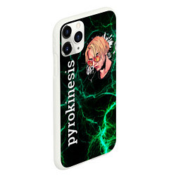 Чехол iPhone 11 Pro матовый Pyrokinesis, цвет: 3D-белый — фото 2