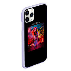 Чехол iPhone 11 Pro матовый Очень странные дела, цвет: 3D-светло-сиреневый — фото 2