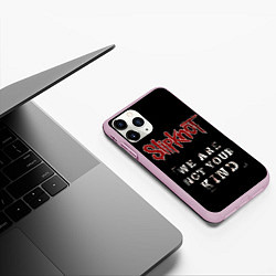 Чехол iPhone 11 Pro матовый SLIPKNOT WANYK, цвет: 3D-розовый — фото 2