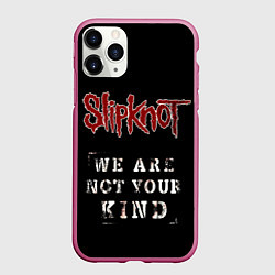 Чехол iPhone 11 Pro матовый SLIPKNOT WANYK, цвет: 3D-малиновый