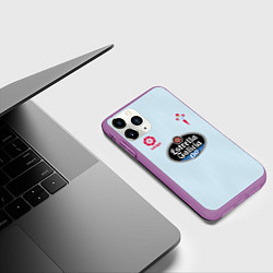 Чехол iPhone 11 Pro матовый Смолов Сельта Домашняя 2020, цвет: 3D-фиолетовый — фото 2