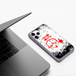 Чехол iPhone 11 Pro матовый LIMP BIZKIT, цвет: 3D-серый — фото 2