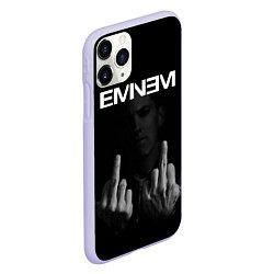 Чехол iPhone 11 Pro матовый EMINEM, цвет: 3D-светло-сиреневый — фото 2