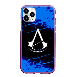 Чехол iPhone 11 Pro матовый ASSASSIN'S CREED, цвет: 3D-фиолетовый