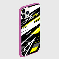Чехол iPhone 11 Pro матовый Counter-Strike, цвет: 3D-фиолетовый — фото 2