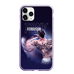 Чехол iPhone 11 Pro матовый Tony Ferguson, цвет: 3D-светло-сиреневый