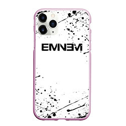 Чехол iPhone 11 Pro матовый EMINEM, цвет: 3D-розовый