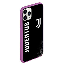 Чехол iPhone 11 Pro матовый JUVENTUS, цвет: 3D-фиолетовый — фото 2