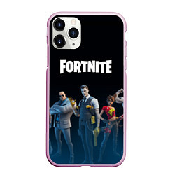 Чехол iPhone 11 Pro матовый FORTNITE 2 СЕЗОН ГЛАВА 2, цвет: 3D-розовый