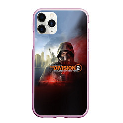 Чехол iPhone 11 Pro матовый The Division 2, цвет: 3D-розовый