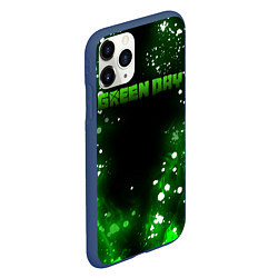 Чехол iPhone 11 Pro матовый GreenDay, цвет: 3D-тёмно-синий — фото 2
