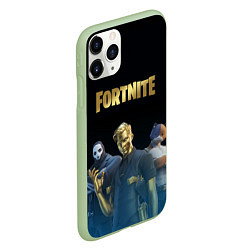 Чехол iPhone 11 Pro матовый FORTNITE 2 SEASON CHAPTER 2, цвет: 3D-салатовый — фото 2