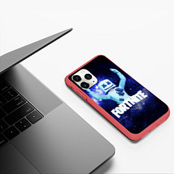 Чехол iPhone 11 Pro матовый Marshmello, цвет: 3D-красный — фото 2