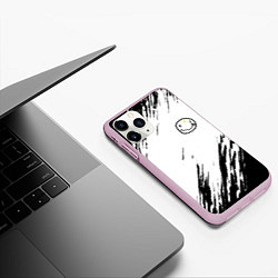 Чехол iPhone 11 Pro матовый NIRVANA, цвет: 3D-розовый — фото 2