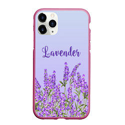 Чехол iPhone 11 Pro матовый Lavander, цвет: 3D-малиновый