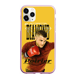 Чехол iPhone 11 Pro матовый Diamond Poirier, цвет: 3D-розовый