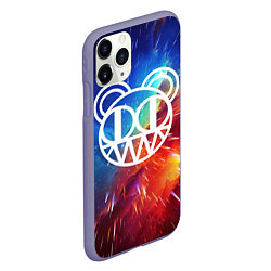 Чехол iPhone 11 Pro матовый Radiohead, цвет: 3D-серый — фото 2