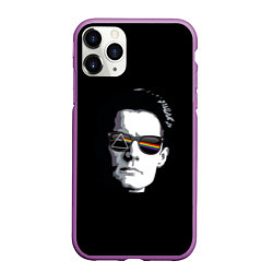Чехол iPhone 11 Pro матовый Twin Peaks, цвет: 3D-фиолетовый
