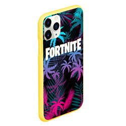 Чехол iPhone 11 Pro матовый FORTNITE, цвет: 3D-желтый — фото 2