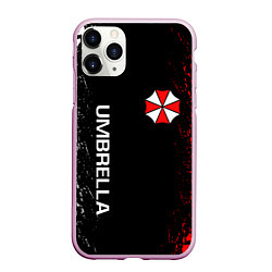 Чехол iPhone 11 Pro матовый RESIDENT EVIL UMBRELLA, цвет: 3D-розовый