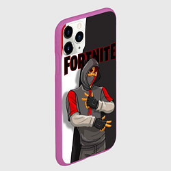Чехол iPhone 11 Pro матовый IKONIK, цвет: 3D-фиолетовый — фото 2