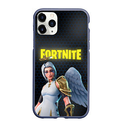 Чехол iPhone 11 Pro матовый FORTNITE ARK, цвет: 3D-серый