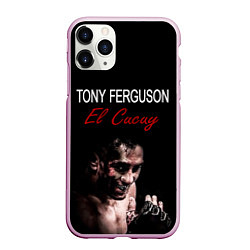 Чехол iPhone 11 Pro матовый EL CUCUY, цвет: 3D-розовый