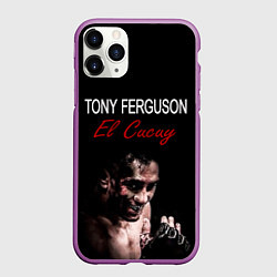 Чехол iPhone 11 Pro матовый EL CUCUY, цвет: 3D-фиолетовый
