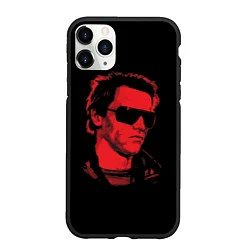 Чехол iPhone 11 Pro матовый The Terminator 1984, цвет: 3D-черный
