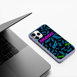 Чехол iPhone 11 Pro матовый Paramore RIOT!, цвет: 3D-светло-сиреневый — фото 2