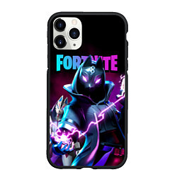 Чехол iPhone 11 Pro матовый FORTNITE, цвет: 3D-черный