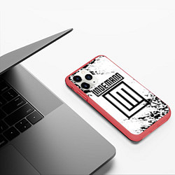 Чехол iPhone 11 Pro матовый LINDEMANN, цвет: 3D-красный — фото 2