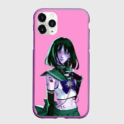 Чехол iPhone 11 Pro матовый SAILOR MOON, цвет: 3D-фиолетовый