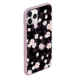Чехол iPhone 11 Pro матовый САКУРА, цвет: 3D-розовый — фото 2