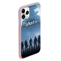 Чехол iPhone 11 Pro матовый SABATON, цвет: 3D-розовый — фото 2