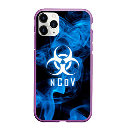 Чехол iPhone 11 Pro матовый NCoV