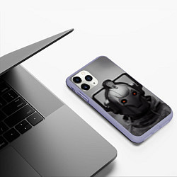 Чехол iPhone 11 Pro матовый CYBERMAN, цвет: 3D-светло-сиреневый — фото 2