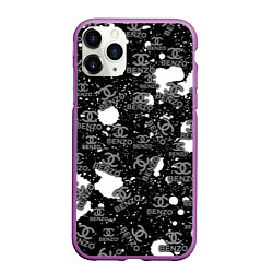 Чехол iPhone 11 Pro матовый Benzo Gang - Big Baby Tape, цвет: 3D-фиолетовый