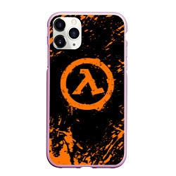 Чехол iPhone 11 Pro матовый HALF-LIFE, цвет: 3D-розовый