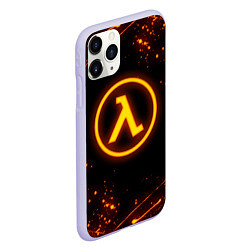 Чехол iPhone 11 Pro матовый HALF-LIFE 3, цвет: 3D-светло-сиреневый — фото 2