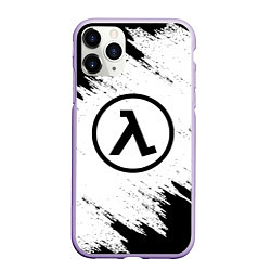 Чехол iPhone 11 Pro матовый HALF-LIFE 3, цвет: 3D-светло-сиреневый