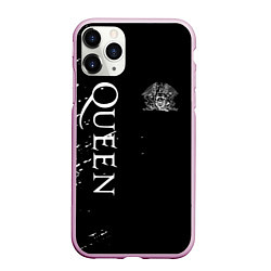 Чехол iPhone 11 Pro матовый QUEEN, цвет: 3D-розовый