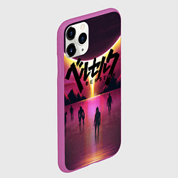 Чехол iPhone 11 Pro матовый BERSERK, цвет: 3D-фиолетовый — фото 2