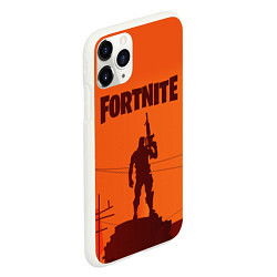 Чехол iPhone 11 Pro матовый FORTNITE, цвет: 3D-белый — фото 2