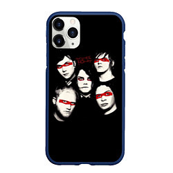 Чехол iPhone 11 Pro матовый My Chemical Romance, цвет: 3D-тёмно-синий